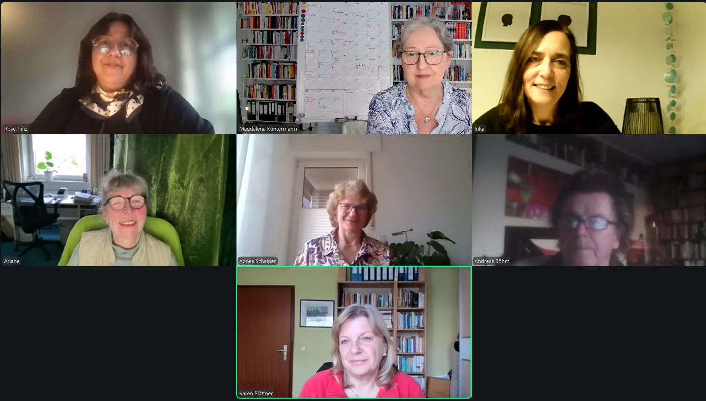 Regionalakademie West Onlinetreffen