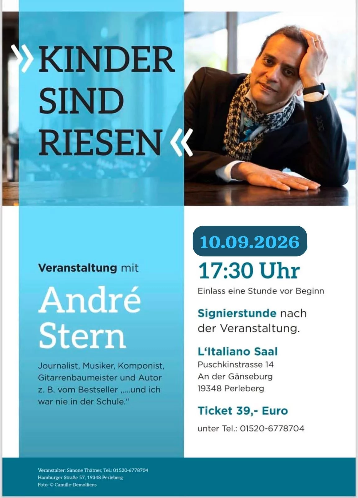Kleine Änderung!